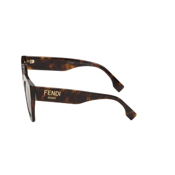 FENDI Brown Roma Sunglasses main image 4